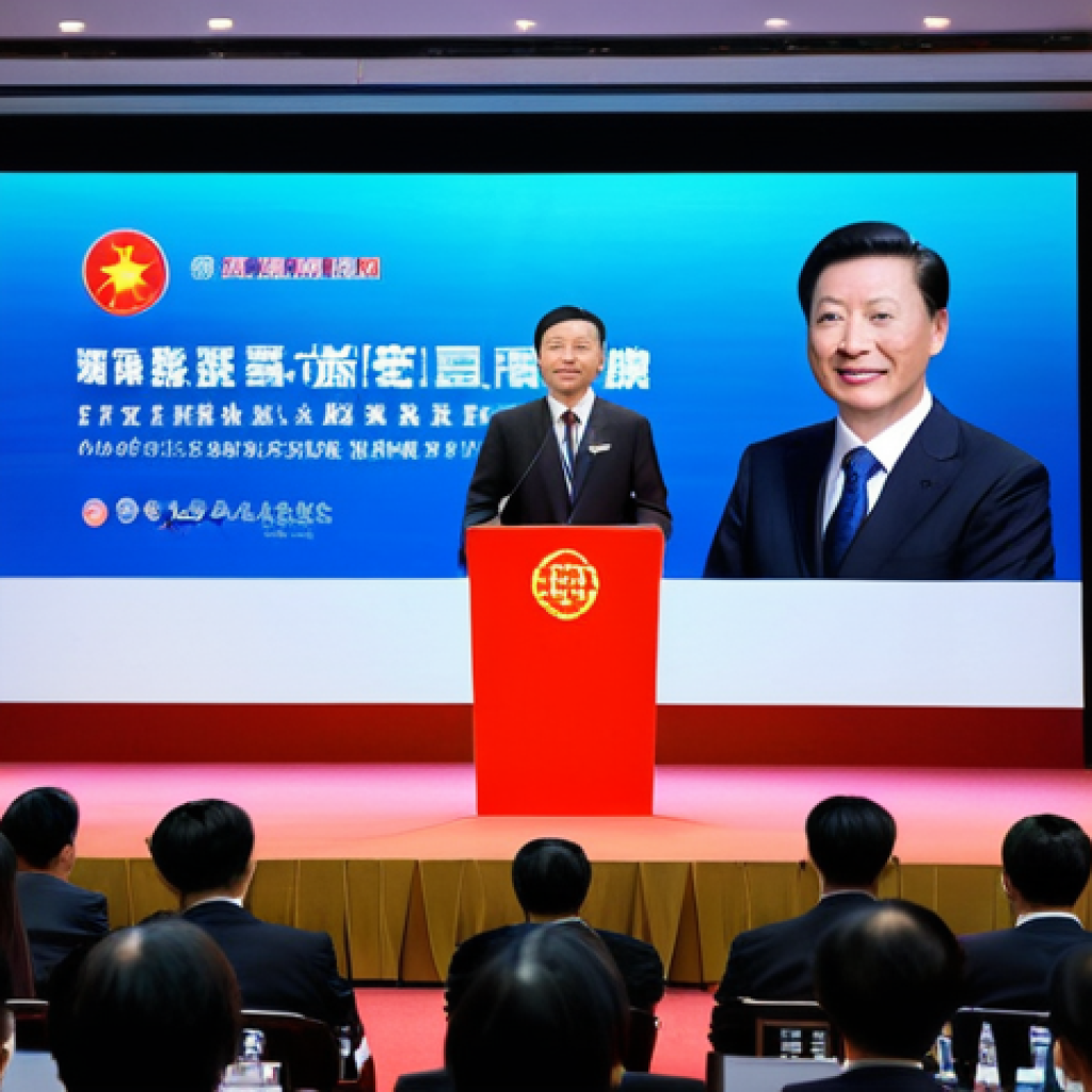 HSK 점수별 중국 취업 사례 - A young, confident professional of European appearance, in their late 20s, is shown in a bright, mod...